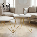 Noga meblowa do stolika kawowego FIN 50 złota HGDECO