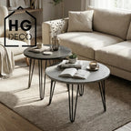 Noga do stolika kawowego TL45 czarny HGDECO