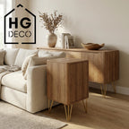 Noga meblowa do szafki pufy TL20 złoty HGDECO (WW)