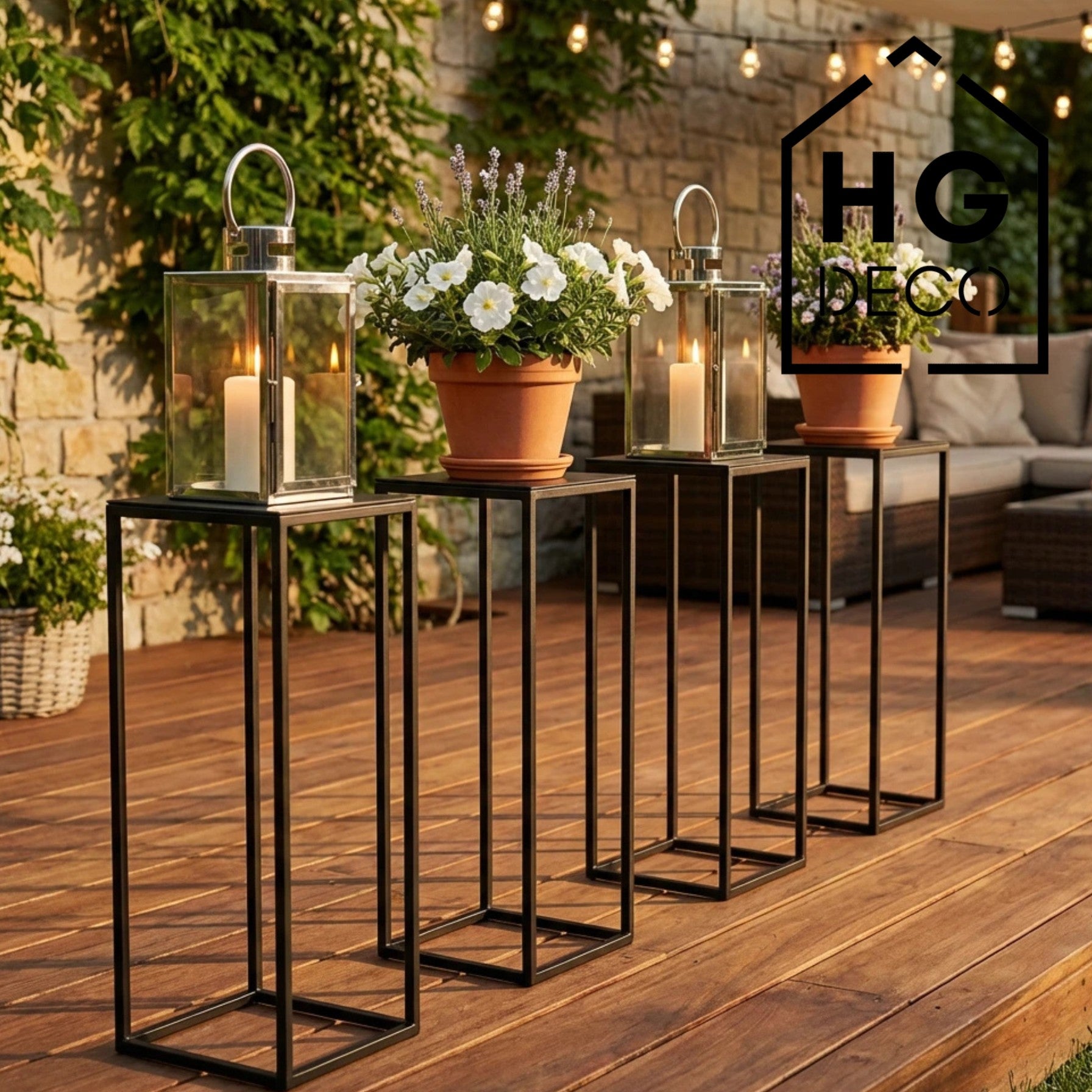 Flower Stand PREMIUM 60 Black HGDECO