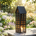 LUMI L black house lantern HGDECO