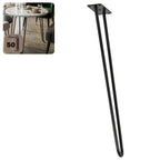 Noga do stolika kawowego ławy DP50 czarny HGDECO