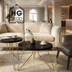 Noga meblowa do stolika kawowego FIN 40 złota HGDECO