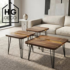 Noga do stolika kawowego TL40 czarny HGDECO