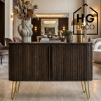 Leg for cabinet dresser ottoman DP25 gold HGDECO