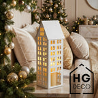 LUMI L House Lantern white HGDECO