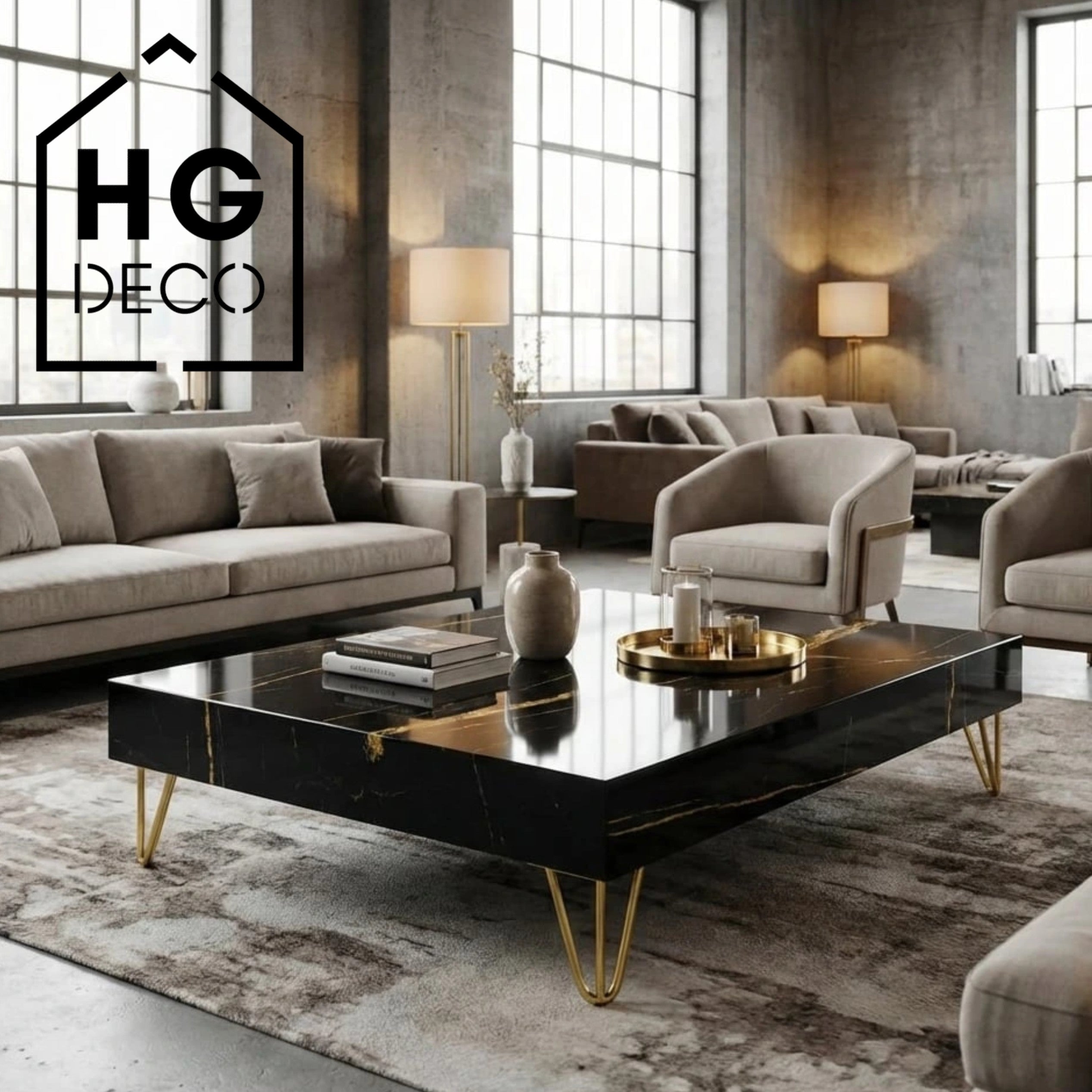 Noga meblowa do komody fotela TL15 złoty HGDECO