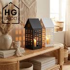 LUMI XL black house lantern HGDECO