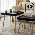Noga do stolika kawowego ławy DP50 złoty HGDECO
