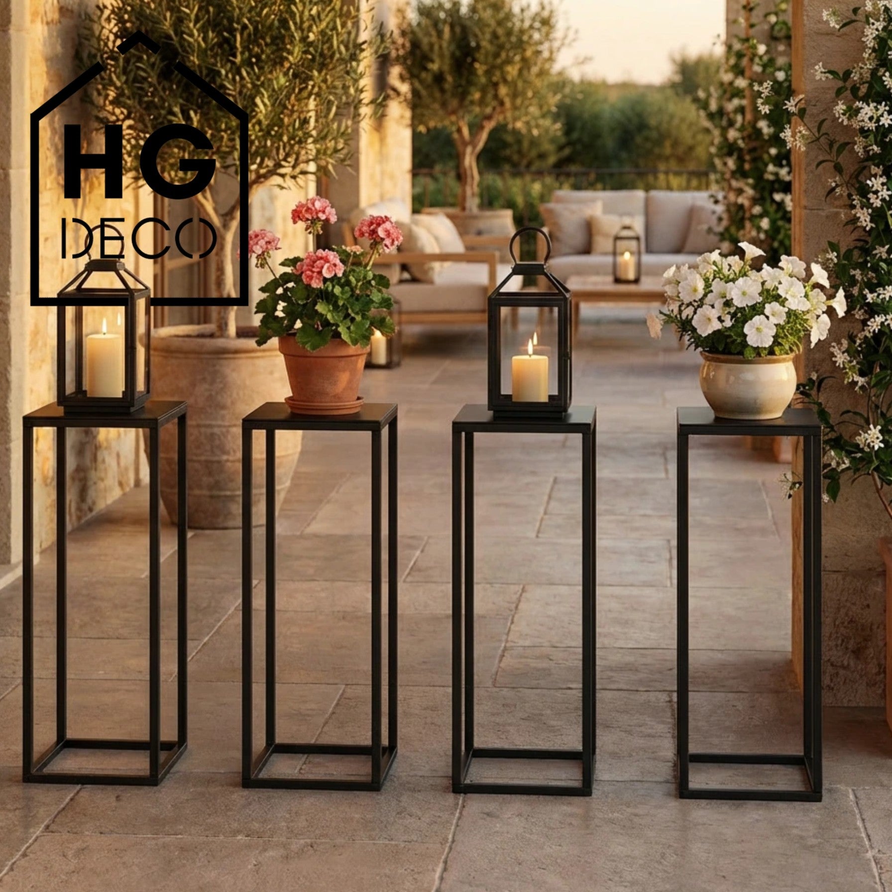 Flower Stand PREMIUM 60 Black HGDECO