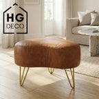 Noga meblowa do szafki pufy TL20 złoty HGDECO (WW)