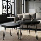 Noga do stolika kawowego DP40 czarny HGDECO