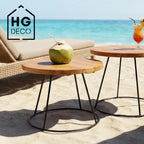RING 40 cm black coffee table frame HGDECO
