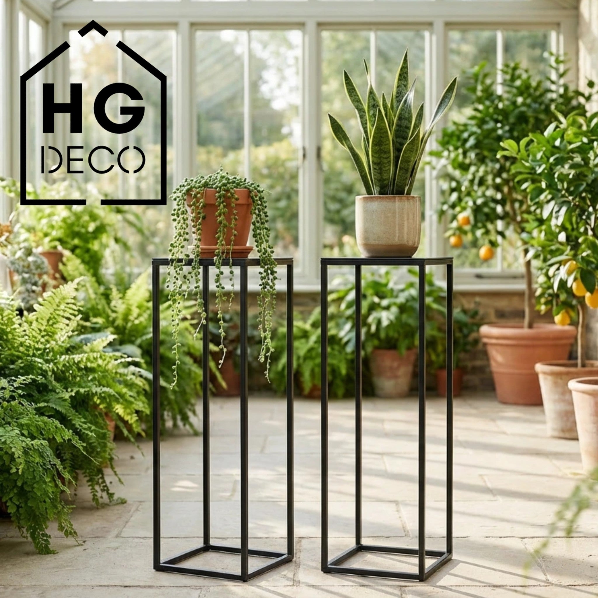 Flower Stand PREMIUM 60 Black HGDECO