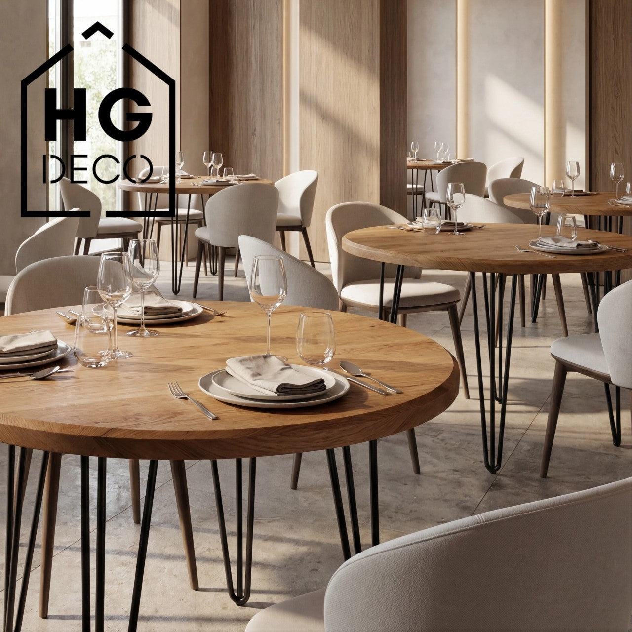 Noga meblowa do stołu biurka konsoli TL70 czarny HGDECO