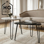 Noga do stolika kawowego DP40 czarny HGDECO