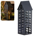 LUMI L black house lantern HGDECO