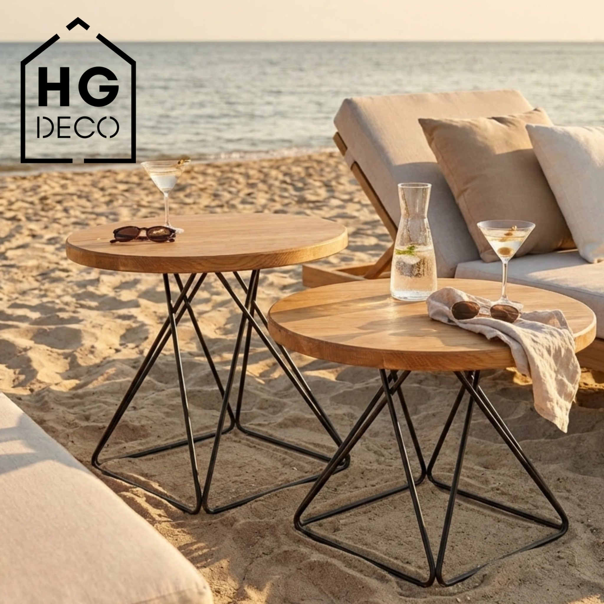Stelaż do stolika kawowego DIAMOND 40 czarny HGDECO