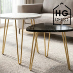 Noga do stolika kawowego DP40 złoty HGDECO