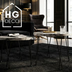 Noga do stolika kawowego ławy DX50 czarny HGDECO