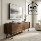 Noga meblowa do komody fotela TL15 czarny HGDECO