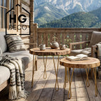 Noga do stolika kawowego ławy DX50 złoty HGDECO