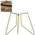 FIN 50 cm gold furniture legs for coffee table HGDECO