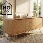 Noga meblowa do komody fotela TL15 złoty HGDECO