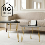 Noga do stolika kawowego DP40 złoty HGDECO