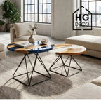 Stelaż do stolika kawowego DIAMOND 40 czarny HGDECO