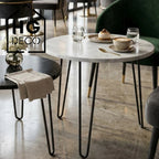 Noga do stolika kawowego ławy DP50 czarny HGDECO