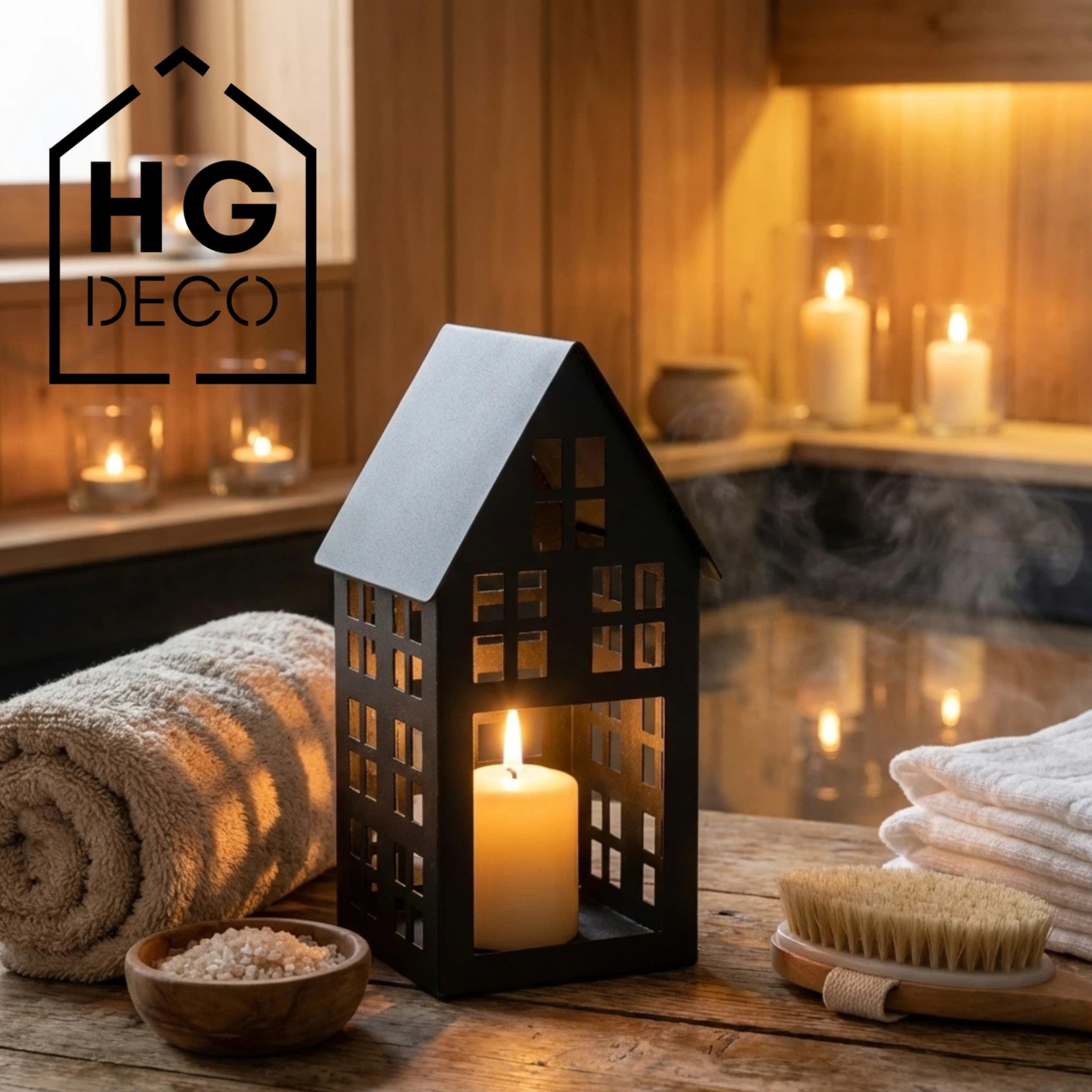 LUMI S black HGDECO house lantern