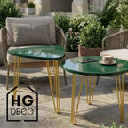 Noga do stolika kawowego ławy TL50 złoty HGDECO