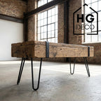 Noga do szafki komody pufy DP25 czarny HGDECO