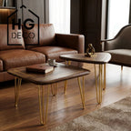 Noga do stolika kawowego TL40 złoty HGDECO