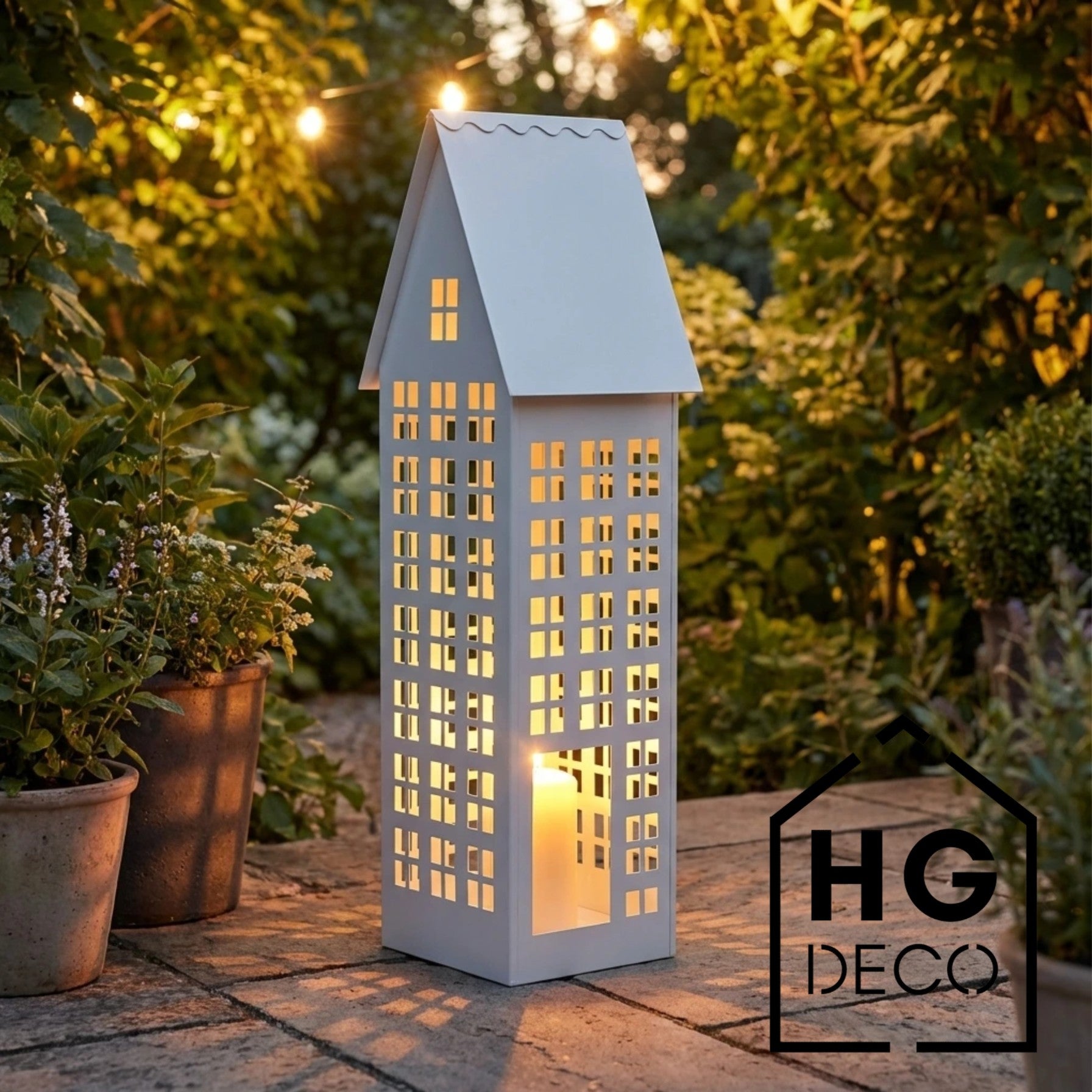LUMI XXL White House Lantern HGDECO