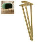 Noga meblowa do szafki pufy TL20 złoty HGDECO (WW)