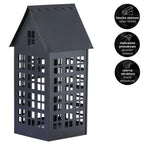 LUMI XL black house lantern HGDECO