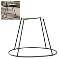 RING 40 cm black coffee table frame HGDECO