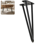 Noga meblowa do szafki pufy TL25 czarny HGDECO