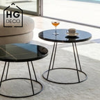 RING 50 cm Black Coffee Table Frame HGDECO