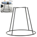 RING 50 cm Black Coffee Table Frame HGDECO