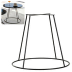 RING 50 cm Black Coffee Table Frame HGDECO