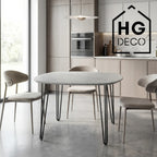 Noga meblowa do stołu biurka konsoli TL80 czarny HGDECO