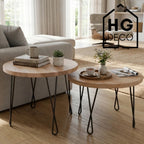 Noga do stolika kawowego ławy DX50 czarny HGDECO