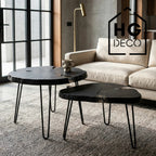 Noga do stolika kawowego DP40 czarny HGDECO