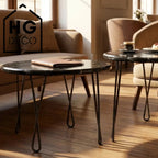 Noga do stolika kawowego DX40 czarny HGDECO