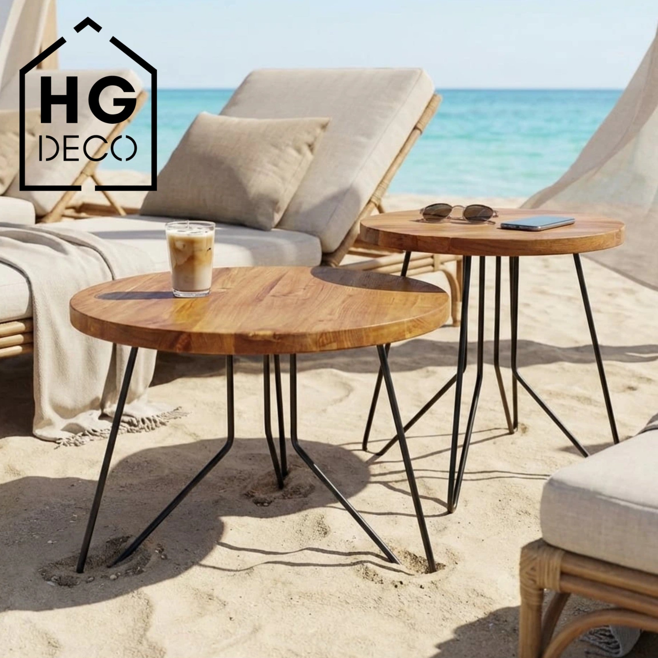 Noga meblowa do stolika kawowego FIN 40 czarny HGDECO