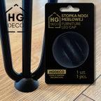 Furniture Leg Pad Black 1 pc. HGDECO