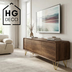 Noga meblowa do komody fotela TL15 złoty HGDECO